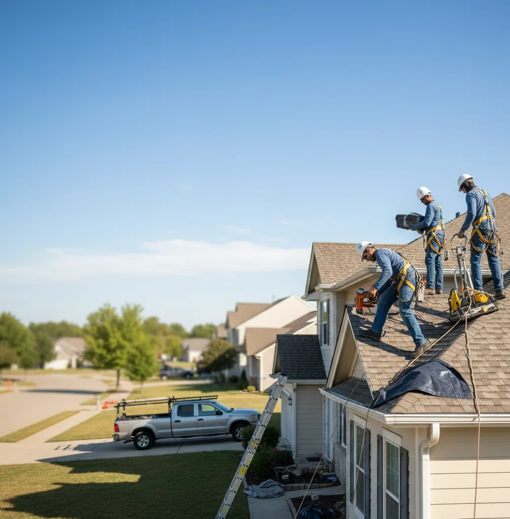Roof Repair in Gallant